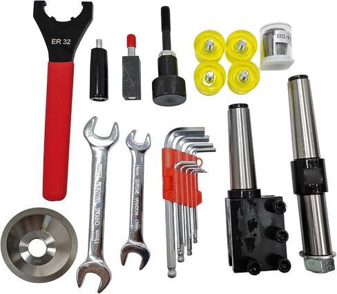 Universal Tool Grinding Machine 56/s 50HC Accessories 220V | FC300 Cast Iron, 2800RPM, For Reamers, gear cutters, end mills, etc, 360 °grinding wheel head, high-precision linear guides in Kuwait