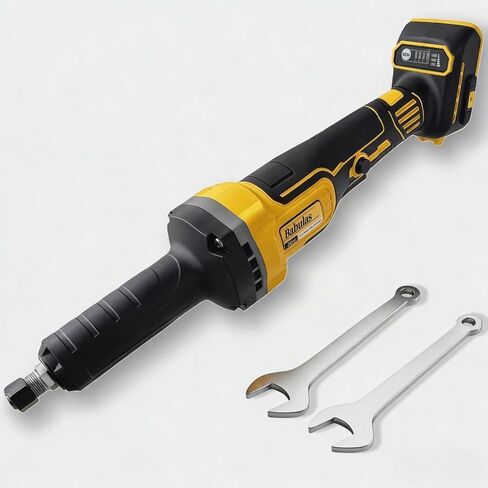 Cordless Die Grinder Compatible with Dewalt 20V MAX Battery, 1/4" Collet, 26000 RPM Brushless Motor, 4 Variable Speeds for Metal/Wood/Plastic Grinding, Polishing & Deburring. (Tool Only, No Battery) in Kuwait