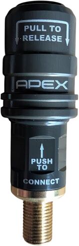 APEX High Flow Push On Air Chuck - Product Compatible with: Milwaukee M12 M18 - Air Up Faster in Kuwait