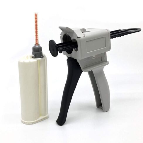 50ml 10:1 Manual Two Component AB Epoxy Sealant Applicator Structure Adhesive Squeeze Mixed Caulking Dispenser Tool Squeeze Caulking Dispenser in Kuwait