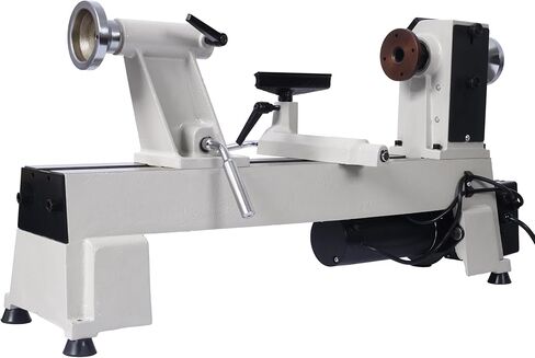 Benchtop Wood Lathe Machine 3/4 HP, 12" X 18", Variable Speed 650-3800 RPM for Woodturning & Woodworking in Kuwait