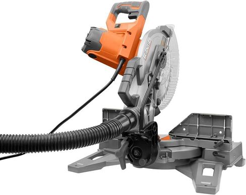 RIDGID 15 AMP 10 in. Corded Dual Bevel Miter Saw with LED Cut LINE Indicator R4113 in Kuwait