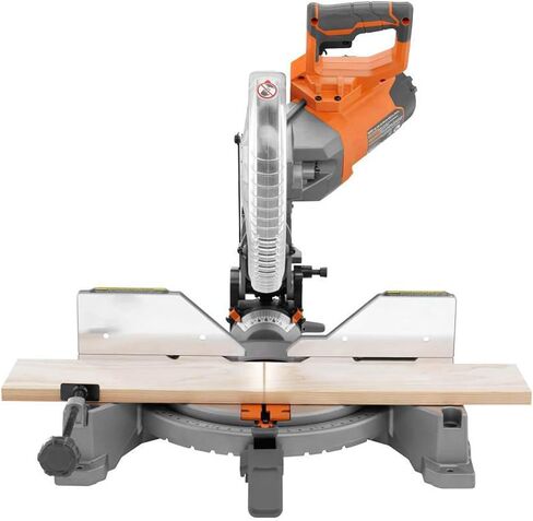 RIDGID 15 AMP 10 in. Corded Dual Bevel Miter Saw with LED Cut LINE Indicator R4113 in Kuwait