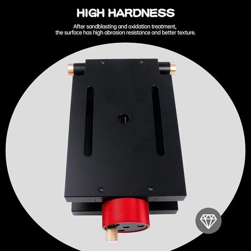RATTMMOTOR TAP-90 150x100mm Manual Adjustable Angle Platform, 0-90° Tilt Stage, 40KG Load Aluminum Alloy Angle Positioning Platform M6 for Optical Experiment, Fixture, 3D Printing, DIY CNC in Kuwait