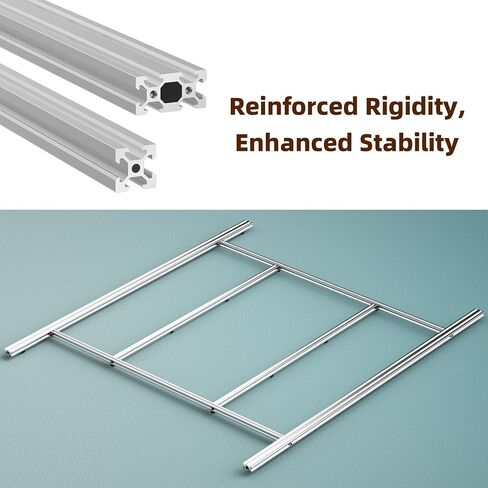 FoxAlien T-slot Hybrid Spoilboard Work Table and Aluminum Profile Base Frame Upgrade Kit for XE-Ultra 8080 CNC Router Machine in Kuwait