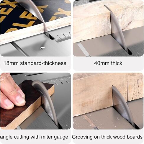1200W Mini Table Saw, Woodworking Table Saw with Dust Collection Port, 180° Adjustable Angle, 5000rpm, Compact Table Saw for Precision Cutting of Wood Metal Workshop Projects in Kuwait