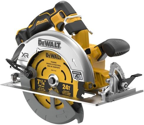 DEWALT 20V MAX* XR Brushless Cordless 7-1/4 in. Circular Saw (Tool Only) (DCS590B) (Renewed) in Kuwait