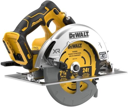 DEWALT 20V MAX* XR Brushless Cordless 7-1/4 in. Circular Saw (Tool Only) (DCS590B) (Renewed) in Kuwait