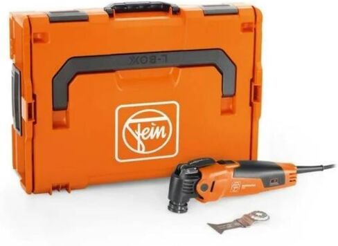 Fein MultiMaster MM 500 Start Oscillating Kit | For Interior Construction & Renovation, 350W, Starlock Max Mount, QuickIn System, Lower Vibration, 72295264090 in Kuwait