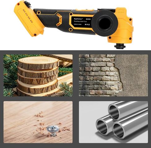 Brushless Oscillating Multi Tool for DEWALT 20V Battery, 6-Speed Anti-Twist | Tool Only, Battery and Charger Not Included, Quick-Release Accessory Change, Cutting, Sanding, Scraping and Grout Removal in Kuwait