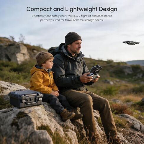 STARTRC Air 3 Hard Case Waterproof Carrying Case for DJI Air 3 Fly More Combo with DJI RC 2/RC-N2 Controller, Drone Accessories in Saudi Arabia