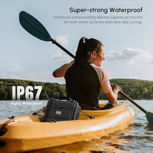 STARTRC Air 3 Hard Case Waterproof Carrying Case for DJI Air 3 Fly More Combo with DJI RC 2/RC-N2 Controller, Drone Accessories in Saudi Arabia