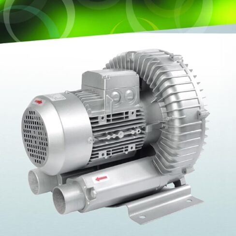 High-Pressure 110V Regenerative Blower, Industrial Vacuum Pump for Air Blowing & Suction, Sewa Aerator Vortex Blower, Single Phase, Low Noise Operation in Kuwait