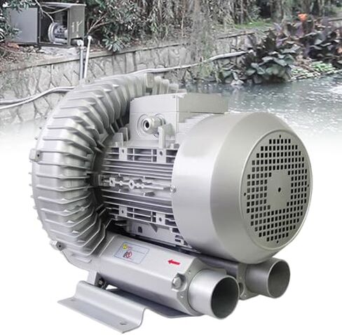 Multi-Use Regenerative Ring Pump High Pressure Vortex Blower Industrial High-Pressure Equipment，Regenerative Air Blower, 120W to 1100W Power Range, 2980 RPM, 210m³/H Air Volume, Dust Filter in Kuwait