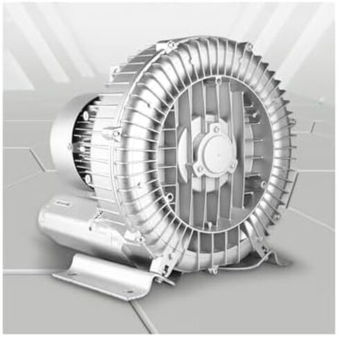 Multi-Use Regenerative Ring Pump High Pressure Vortex Blower Industrial High-Pressure Equipment，Regenerative Blower Air Filter 110V, 50HZ, Single Phase, High-Pressure Vortex Ring Blower, 0.2 in Kuwait