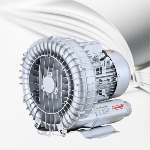 High-Pressure Regenerative Blower 110V, Industrial Vacuum Pump for Air Blowing & Suction, Single Phase Sewa Aerat Vortex Blower, Low Noise Operation in Kuwait