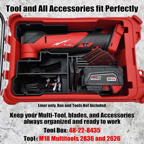 Organizer for M18 Multi Tool and Milwaukee Compact Organizer Tool Box in Kuwait