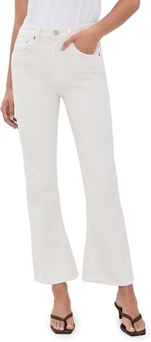 AGOLDE Women's Kick Boot Ankle Jeans in Kuwait