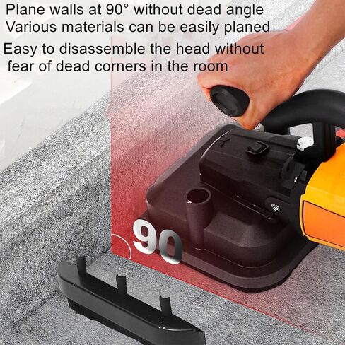 4-heads concrete grinder, electric concrete grinder with 3 grinding discs, handheld drywall grinder for cement, tile, marble and granite in Kuwait