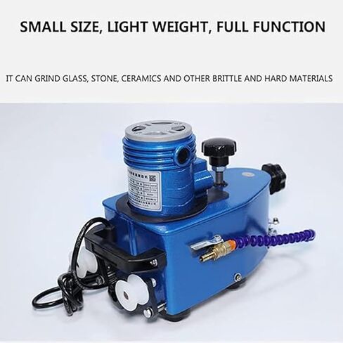 Electric glass edge grinding machine, portable small straight and round bevel grinder polishing wheel, acrylic marble polishing machine in Kuwait