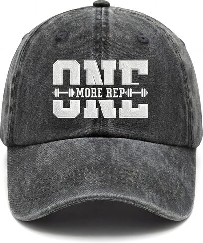 Gym Hair Don't Care Distressed Baseball Cap, Adjustable Funny Trucker Hat for Men&Women,Vintage Embroidered Caps for Workout in Kuwait
