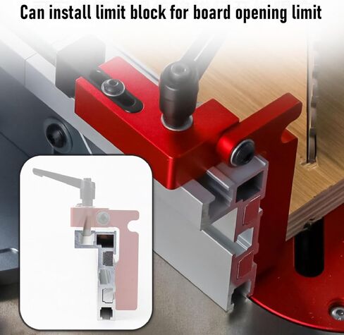 T Track Miter Fence Telescoping Flip Fence Woodworking Accessories Aluminum Alloy Material for Router Tables and Jointers in Kuwait