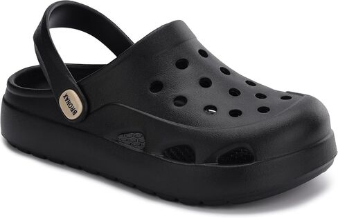 BRONAX Cushioned Arch Support Garden Clogs for Men and Women | Could-Like Sole, Supportive, Lightweight Comfort, Classic Style, Easy Slip on and off, Indoor and Outdoor Versatility in Kuwait