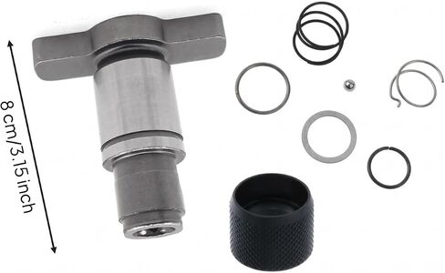 8 Pieces DCF885 Replacement Metal Set Percussion Tool Anvil Assembly Easy to Install Percussion Tool Ball Spring for Maintenance in Kuwait