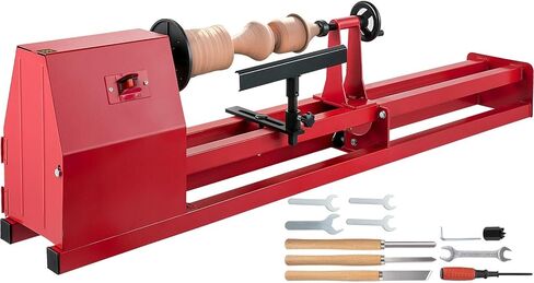 Wood Turning Lathe 14" X 20" / 14" X 40" / 14" × 51" for High Speed Sanding Drilling & Polishing of Finished Work(14 x 51 inch) in Kuwait