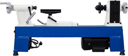 Benchtop Wood Lathe 10 x 18 Inch with 5 Variable Speeds, 1/2 HP Mini Wood Turning Machine, 3200 RPM, 110V in Kuwait