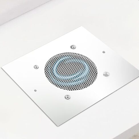 Powerful Nail Dust Collector Built in Table Desk Nail Vacuum Cleaner Professional Table Embedded Dust Extractor Vacuum Built in Desktop Nail Dust Collector Quiet Nail Fan Acrylic Nail Tools in Kuwait