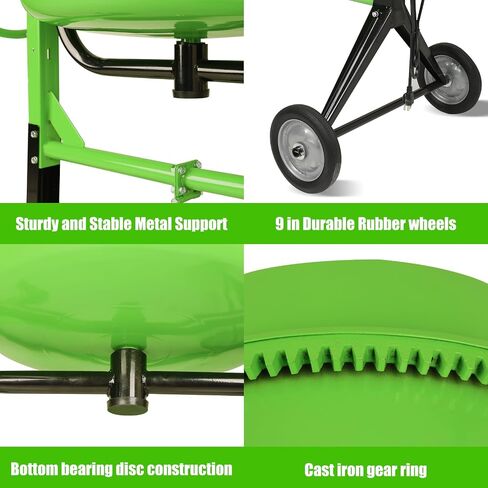 Electric Concrete Mixer 5.7 Cu Ft 160L Power Cement Mixer 650W Wheelbarrow Mixing Machine with Stand And Wheels for Stucco, Mortar, Seed in Kuwait