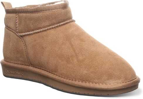 BEARPAW Women's Kiara Hickory Boot Size 10 | Women's Fashion Boot | Women's Slip On Boot | Comfortable Winter Boot in Kuwait