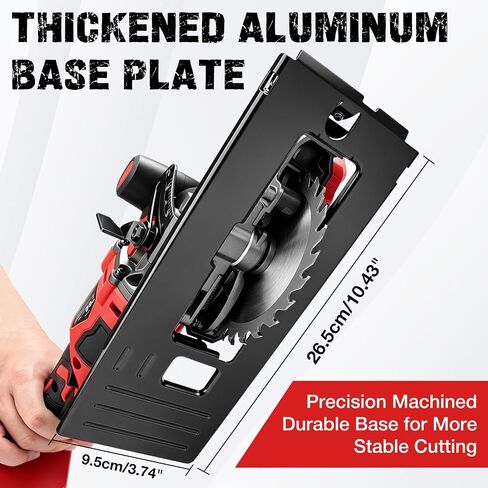 SHALL 20V Cordless Mini Circular Saw, 4-1/2’’ 4000RPM Power Circular Saw with 4.0Ah Battery, Laser Guide, 3 Saw Blades Max Cutting Depth 1-11/16" (90°), 1-1/8" (45°) for Wood, Tile, Plastic in Kuwait