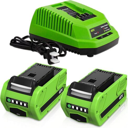 1 Pack 6.0Ah 29472 Replacement for Greenworks 40 Volt Battery Lithium ion in Kuwait