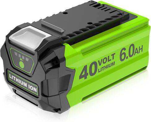 1 Pack 6.0Ah 29472 Replacement for Greenworks 40 Volt Battery Lithium ion in Saudi Arabia