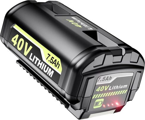 Upgraded 7500mAh OP4026 Replacement Battery Compatible with Ryobi 40V Battery Lithium Replacement OP4050A OP40601 OP40602 for 40V Tools with LED Indicator in Kuwait