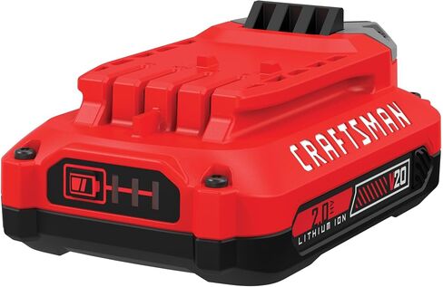 CRAFTSMAN V20 Battery, 2.0 Ah, Lithium Ion Battery (CMCB202) in Kuwait