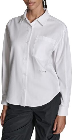 Converse Women's Striped Oxford Top in Kuwait