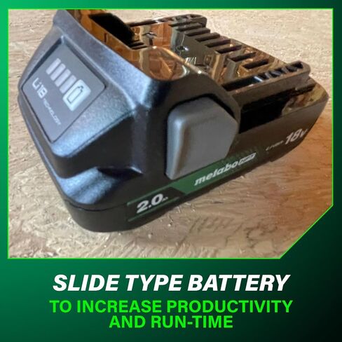Metabo HPT 2-Pack 18V Batteries + Charger Kit, UC18YKSLQBYM in Kuwait