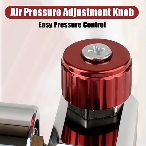 G1/4 Paint Spray Gun Air Pressure Regulator Kit with Gauge | 0-140 PSI Adjustable Flow Control Valve for Pneumatic Tools, Spray Painting, Tire Inflation, Includes Quick-Connect Adapter in Kuwait