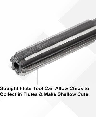 9pcs HSS Chucking Reamer Set, 2-10mm Straight Flute Lathe Reamer, H8 Tolerance Milling Finishing Tool in Kuwait