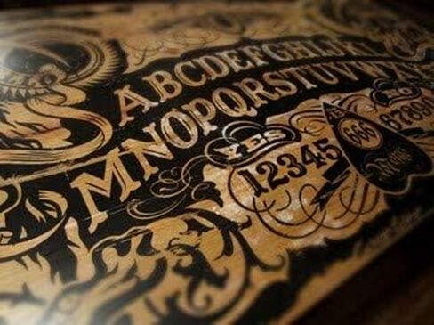 Handmade Ouija Board Coffee Table DIY Plans - Spirit Talking Board Home Furniture in Kuwait