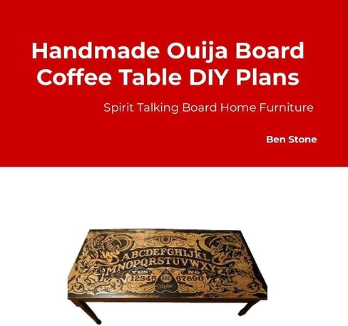 Handmade Ouija Board Coffee Table DIY Plans - Spirit Talking Board Home Furniture in Kuwait