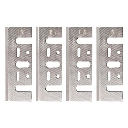 3-1/4 Inch HSS Planer Blades Replacement for Makita N1900B, KP0810, XPK01, XPK02Z, KP0800K and Most Hand-Held Planer, Carbide Planer Blades Replacement - 4 Pcs in Kuwait