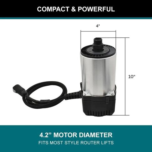 Hardin 9664 3-1/4 HP Router Motor with External Speed Control in Kuwait