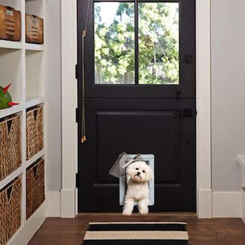 Ideal Pet Products Designer Series Ruff-Weather Pet Door with Telescoping Frame, Small 5" x 9.25" Flap Size in Saudi Arabia