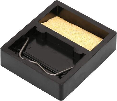 Soldering Iron Stand Holder, Mini Electric Iron Stand with Sponge | Bakelite Solder Iron Rest for Electronics Repair, DIY, Crafts - Portable & Heat-Resistant in Kuwait