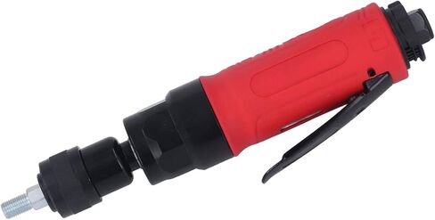 Oumefar Pneumatic Industrial Grade Air Die Grinder 4000RPM Straight Portable Grinder for Cutting Grinding Shaping Sanding Zinc Alloy 1/4in Intake 3/8in Pipe for Operator Use in Kuwait