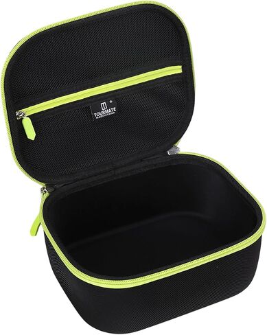 Tourmate Hard Storage Case for Ryobi RPI18-0 High Pressure Compressor Battery - Travel Case for Ryobi 18V ONE+ HIGH Pressure Digital INFLATOR, PCL001B(Box for Sale) (Black & Green) in Kuwait